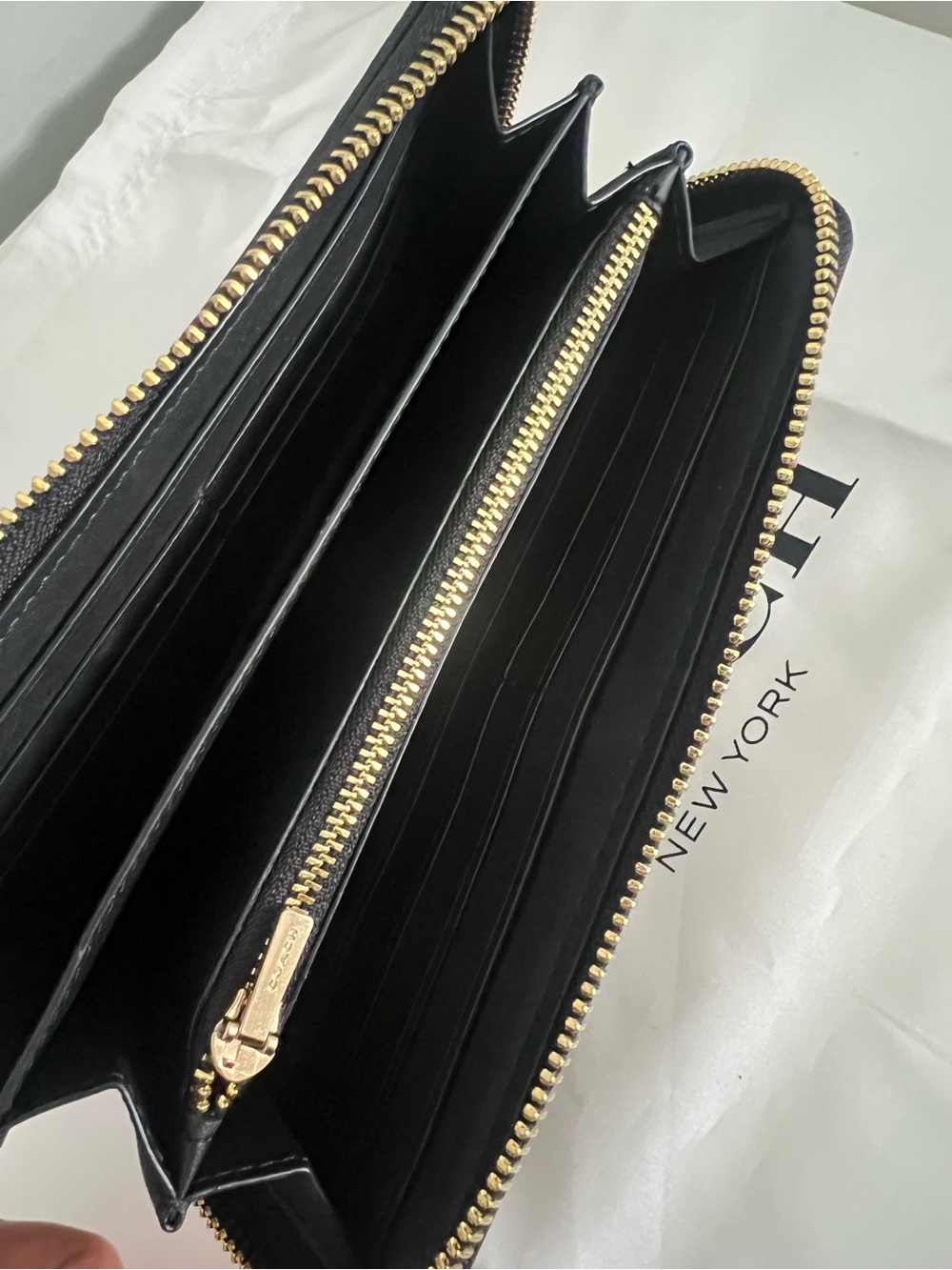Coach Rowan Satchel Bag In Blocked Signature Canvas And Wallet - Picture 8 of 11